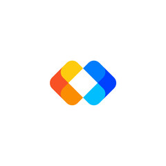 Coding logo design