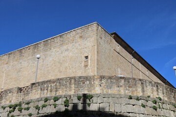 La prison, vue de l'ext&eacute;rieur, ville de Privas, d&eacute;partement de l'Ard&egrave;che, France