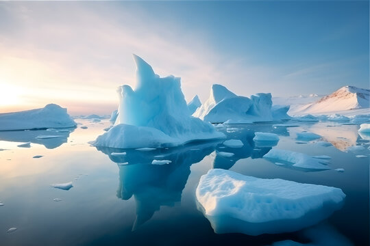  Awe-Inspiring Polar Iceberg Landscape