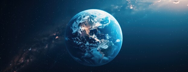 A View of Earth From Space - obrazy, fototapety, plakaty