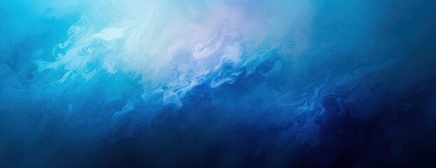 Fototapeta na wymiar Majestic Blue and White Wave