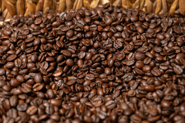 coffee beans background