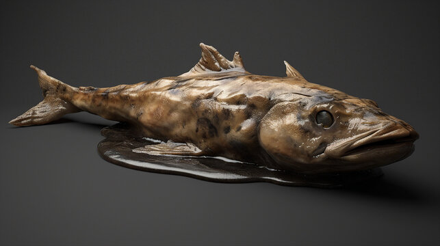 Cazón en Adobo - Marinated Dogfish Snapshot Image, hyper-realistic