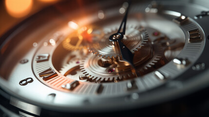 close up of a watch