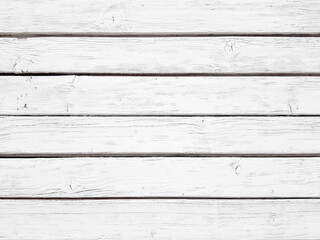 Fototapeta na wymiar White boards wood. Planks texture background