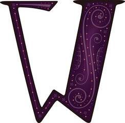 Initial letters W .Alphabet.