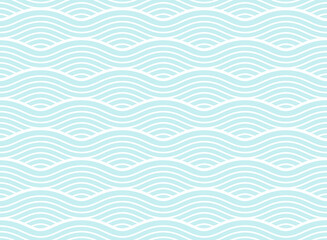 Abstract background with seamless wave pattern