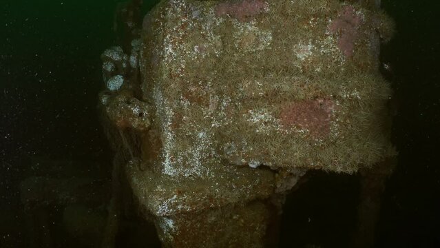 Wreck of the Niobe on the Atlantic Coast of France