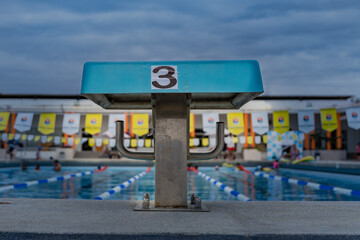 Dive into the world of competitive swimming with our captivating collection of royalty-free images featuring Olympic swimming pools and intense swimming competitions. Explore the energy and precision.