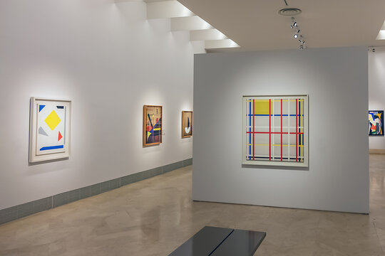 Thyssen-Bornemisza National Museum (Museo Nacional Thyssen-Bornemisza): almost 1,000 paintings, covering the history of art from the XIII to the XX century. Madrid, Spain, January 9, 2024.