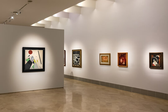 Thyssen-Bornemisza National Museum (Museo Nacional Thyssen-Bornemisza): almost 1,000 paintings, covering the history of art from the XIII to the XX century. Madrid, Spain, January 9, 2024.