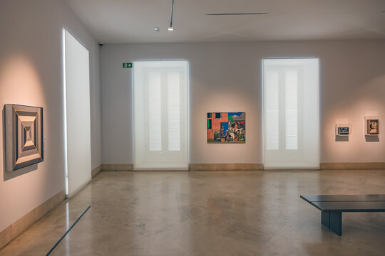 Thyssen-Bornemisza National Museum (Museo Nacional Thyssen-Bornemisza): almost 1,000 paintings, covering the history of art from the XIII to the XX century. Madrid, Spain, January 9, 2024.
