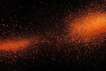 Fototapeta na wymiar abstract orange background with bubbles