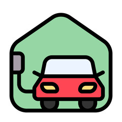 Electric car home charging