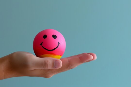 Smiling Emoji offer encouragement Smiley, Vector Design unwind. Star rating love sybol substance abuse. Happy feedback ball mime happy smile. rating crm client service
