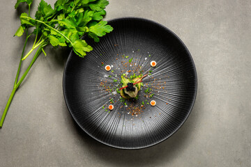 Delicious gourmet food