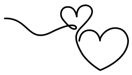 Dual Heart Line Artwork