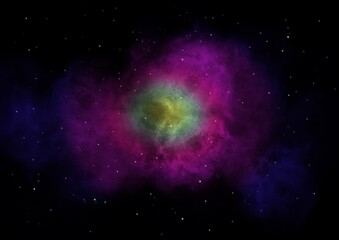 Background space stars nebula

