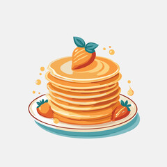 stack of pancakes
