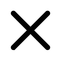 Fototapeta premium Close vector icon. Delete icon vector. cross sign