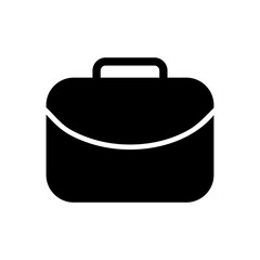 Briefcase icon vector. suitcase icon. luggage symbol.