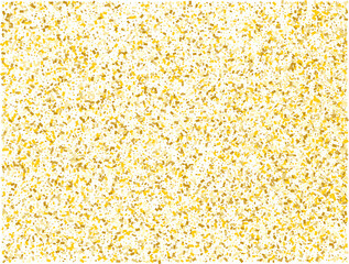 Magic Gold Rectangular Confetti