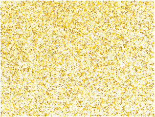 Magic Gold Rectangular Confetti