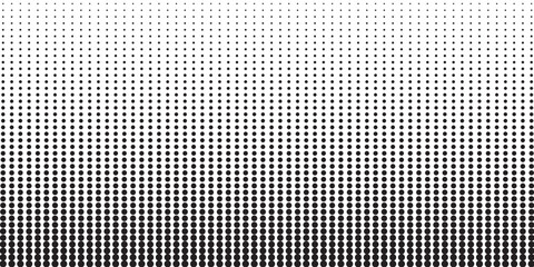 Background with monochrome dotted texture. Polka dot pattern template. Background with black dots - stock vector dots background dots basic dots black