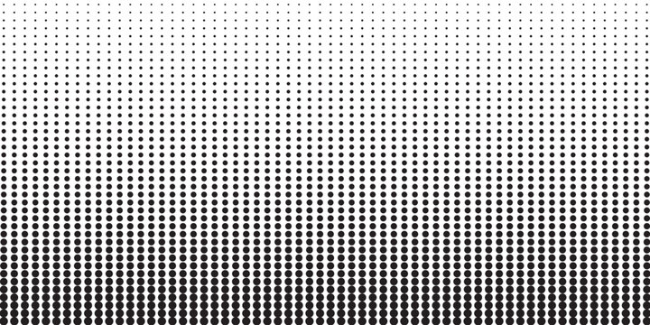 Background with monochrome dotted texture. Polka dot pattern template. Background with black dots - stock vector dots background dots basic dots black