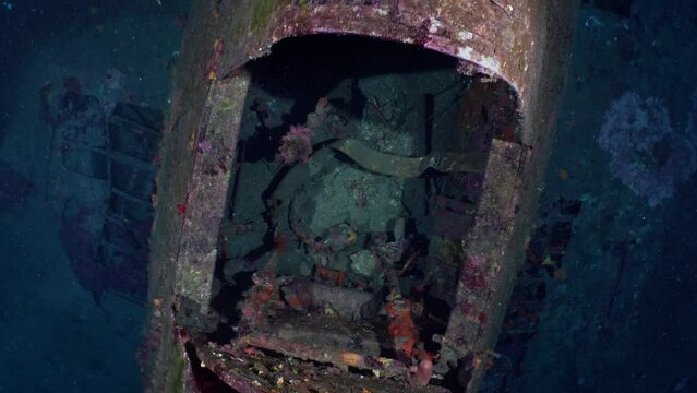 Wreck of the Hellcat on the Mediterranean Coast of France - Airplane