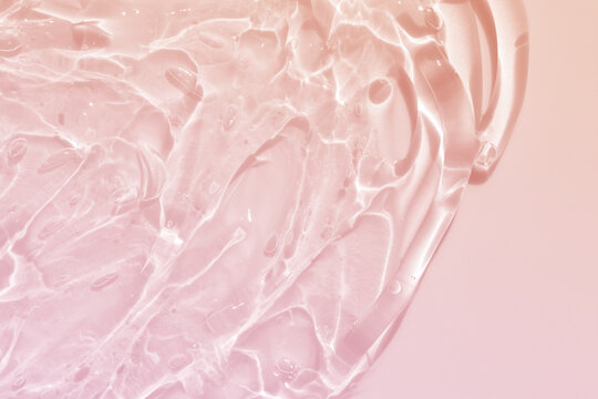 水 ジェル 波 ピンク テクスチャ 背景
