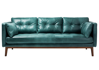 Modern sofa on PNG background