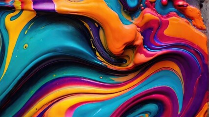abstrct clorfull liquid background  