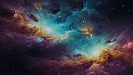 abstrct colorfull galaxy star space liquid background  