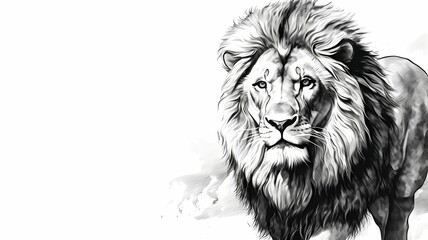 low poly lion vector isolated with smoke illustration