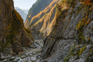 秋の峡谷