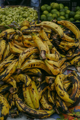 Bananos, Mercado de Chichicastenango.