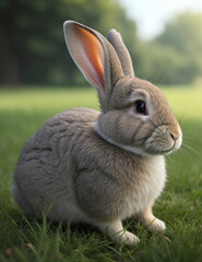 Fototapeta premium Cute rabbit pet