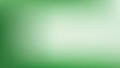 Abstract green color gradient background 