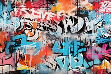 Dirty Graffiti Tags And Throw ups Texture Background, Dirty Tags Graffiti Background, Graffiti Background, Graffiti Wallpaper, Graffiti Pattern, AI Generative