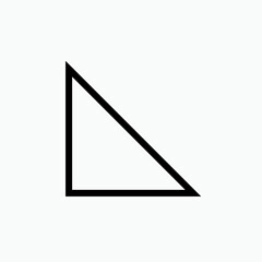 Basic Shapes Icon. Geometric Forms Symbol.   