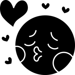 Fototapeta premium love icon