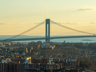 Naklejka premium Verrazzano Narrows Bridge - New York