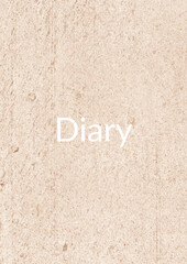 Stone texture Diary, great for souvenir