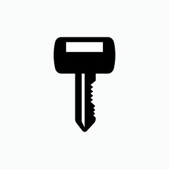 Key Icon - Vector, Sign and Symbol for Design, Presentation, Website or Apps Elements. 