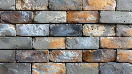 Gray and Brown Concrete Brick Wall

