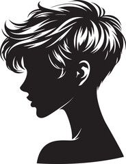 Pixie Silhouette Elegance