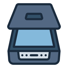 Scanner electronic icon