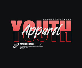 Aesthetic illustration of Streetwear t shirt design, vector graphic, typographic poster or tshirts street wear and Urban style