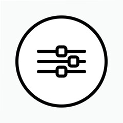 Setting Icon. Adjustment Sign. Editing Sign. Symbol to Change.